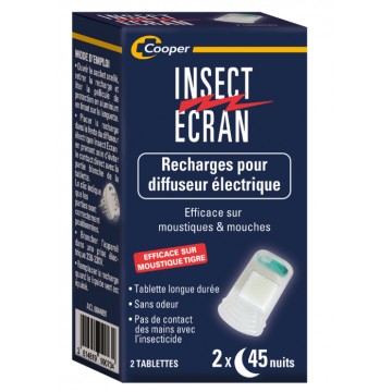 Recharge pour diffuseur electrique Insect Ecran